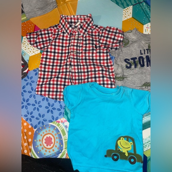 (3) 6 months boy shirts - Picture 2 of 3